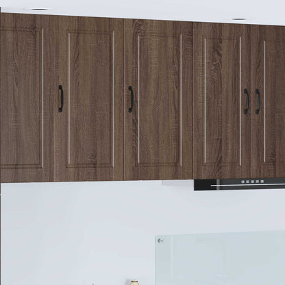 Armadietto a muro PORTO Rovere Marrone 40 x 31 x 80 cm - homemem39