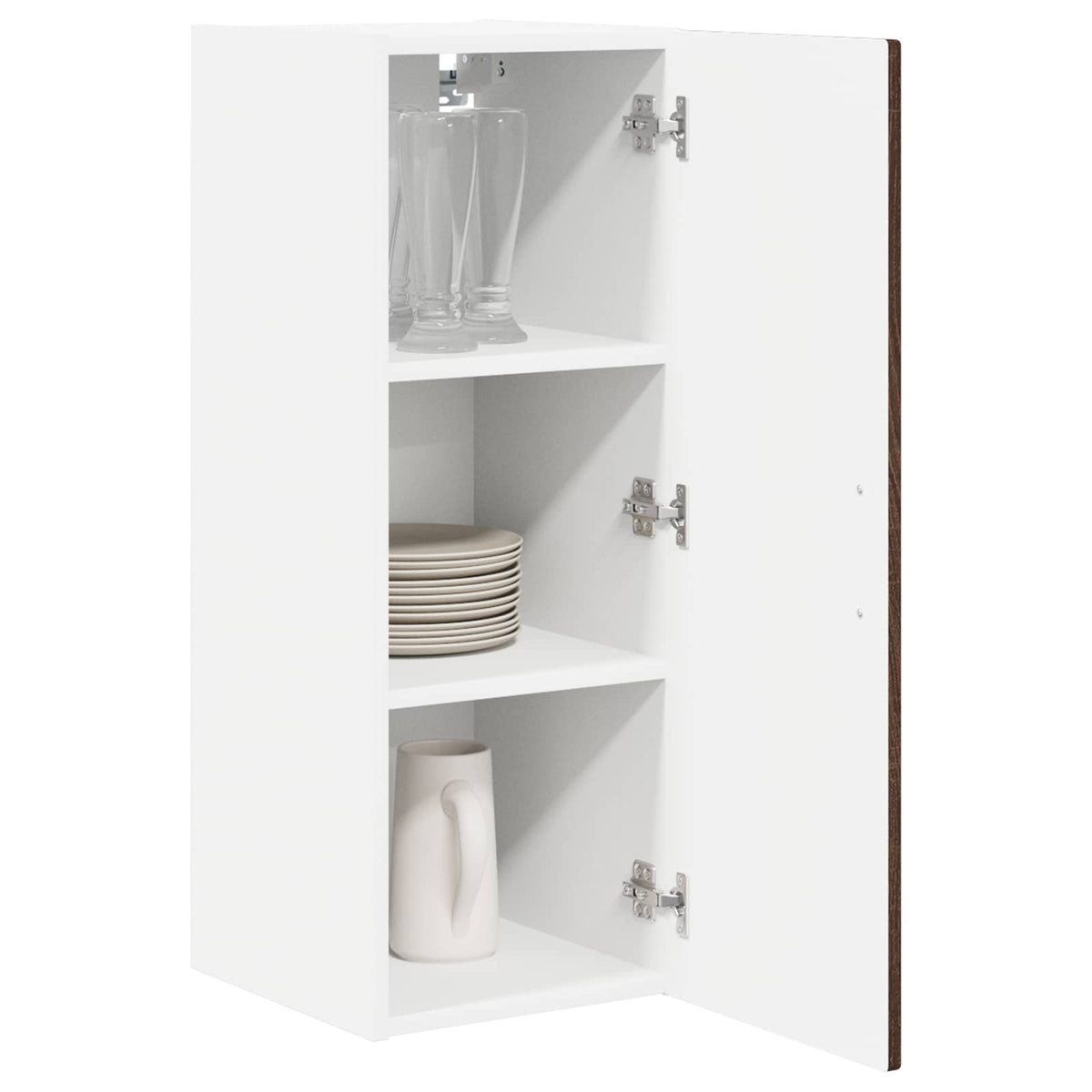 Armadietto a muro PORTO Rovere Marrone 40 x 31 x 80 cm - homemem39
