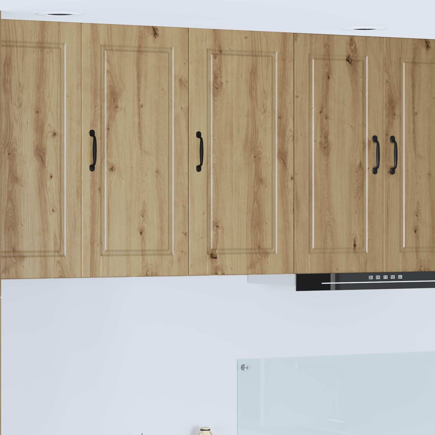 Armadietto a muro PORTO Rovere artigianale 40 x 31 x 80 cm | homemem39