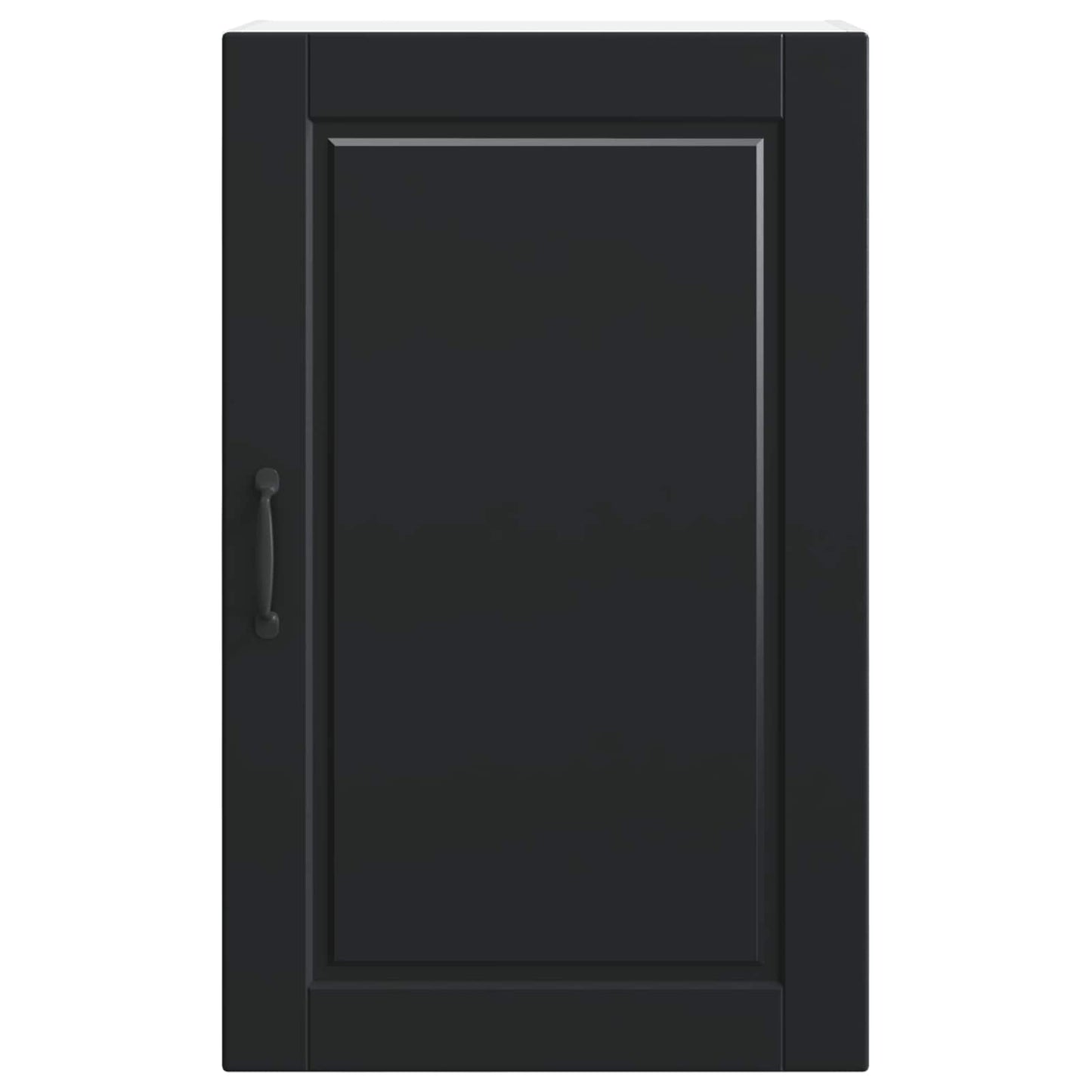 Armadietto a muro PORTO Nero 50 x 31 x 80 cm Legno multistrato | homemem39