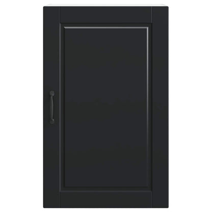 Armadietto a muro PORTO Nero 50 x 31 x 80 cm Legno multistrato | homemem39