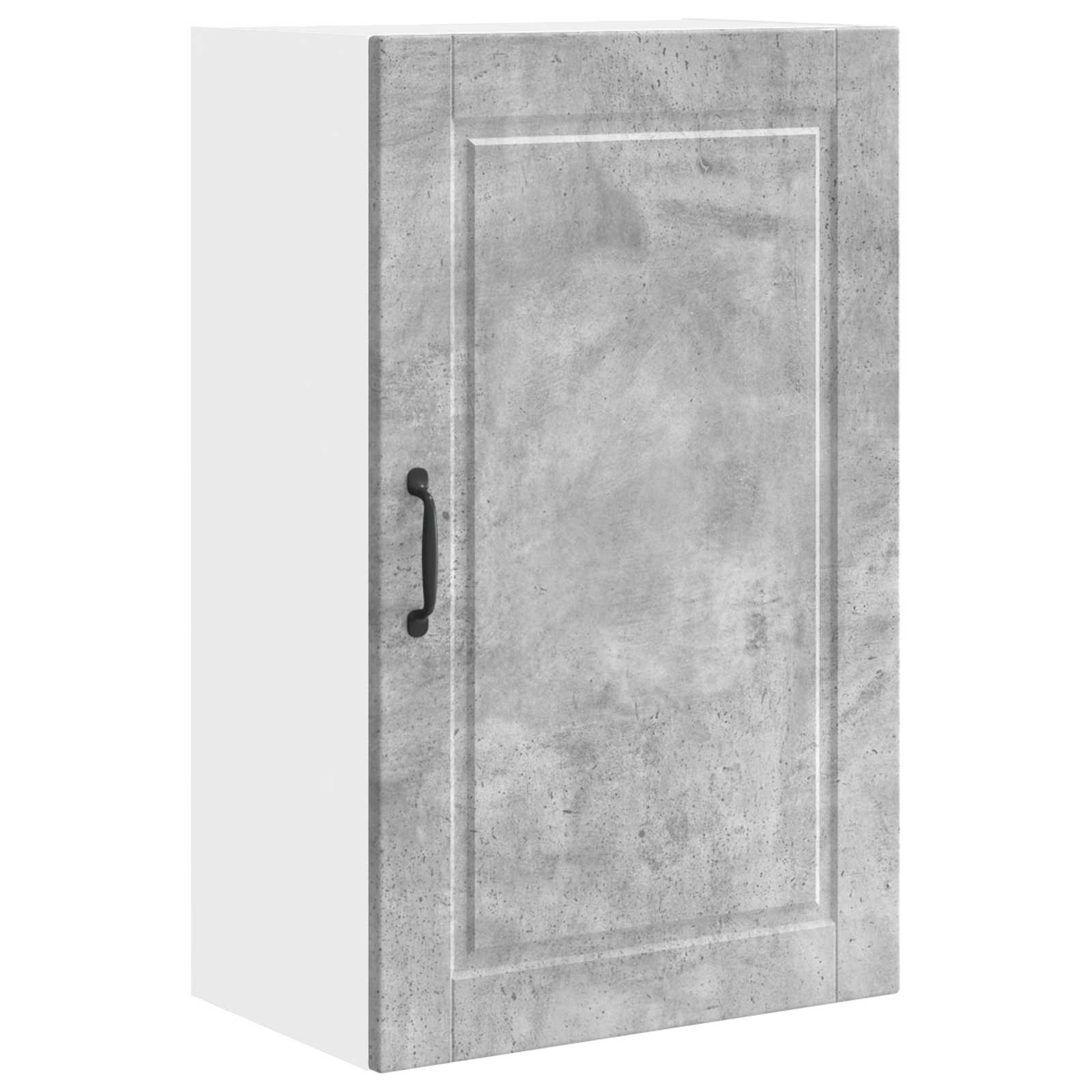 Armadietto a muro PORTO Grigio cemento 50 x 31 x 80 cm | homemem39