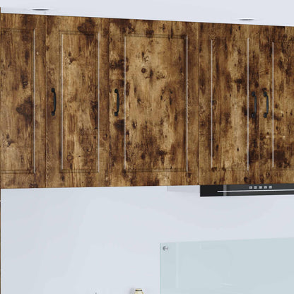 Armadietto a muro PORTO Rovere fumé 50 x 31 x 80 cm | homemem39