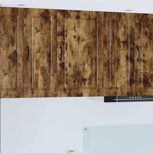 Armadietto a muro PORTO Rovere fumé 50 x 31 x 80 cm | homemem39