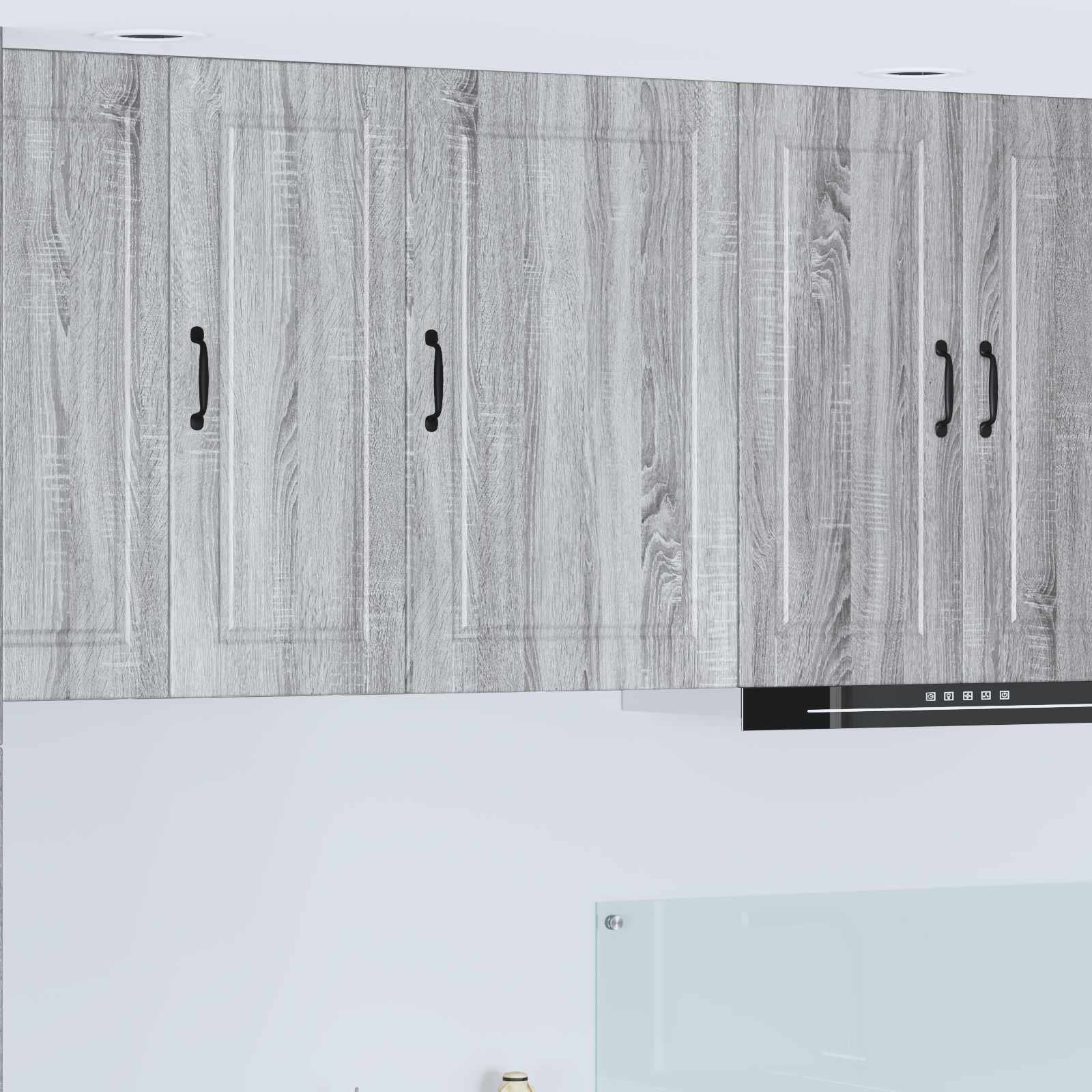 Armadietto a muro PORTO Grigio Sonoma 50 x 31 x 80 cm | homemem39