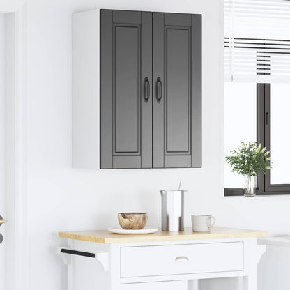 Armadietto a muro PORTO Nero 60 x 31 x 80 cm Legno multistrato | homemem39
