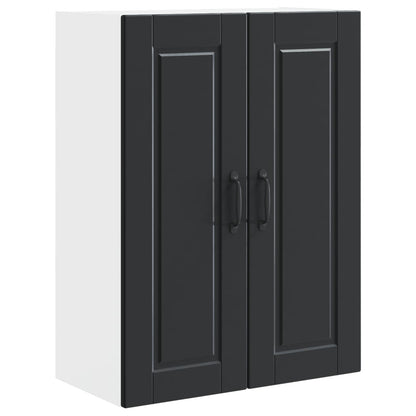 Armadietto a muro PORTO Nero 60 x 31 x 80 cm Legno multistrato | homemem39