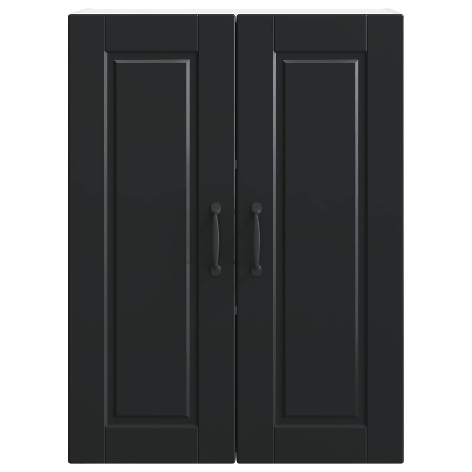 Armadietto a muro PORTO Nero 60 x 31 x 80 cm Legno multistrato | homemem39