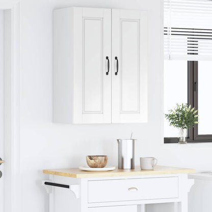 Armadietto a muro PORTO Bianco Lucido 60 x 31 x 80 cm | homemem39