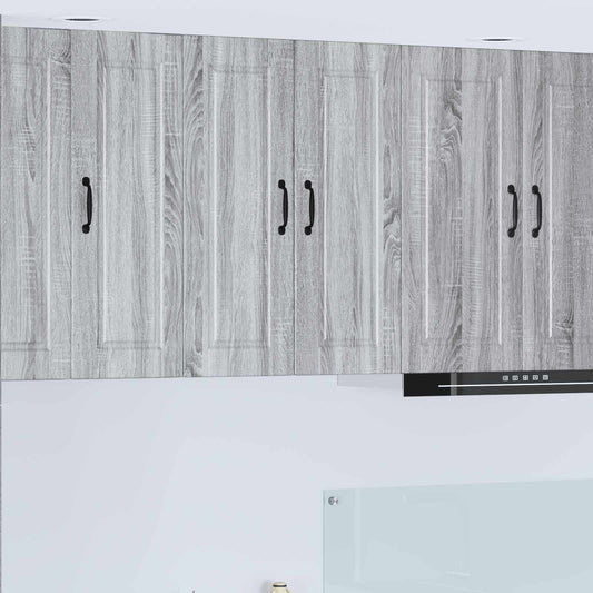 Armadietto a muro PORTO Grigio Sonoma 60 x 31 x 80 cm | homemem39