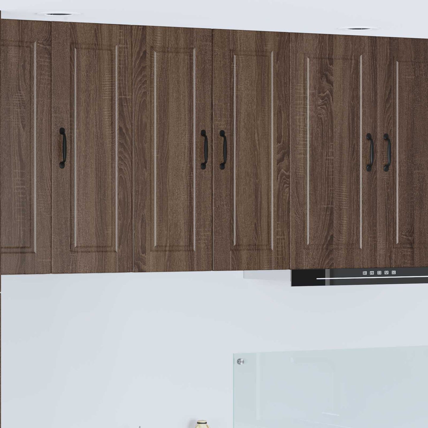 Armadietto a muro PORTO Rovere Marrone 60 x 31 x 80 cm | homemem39