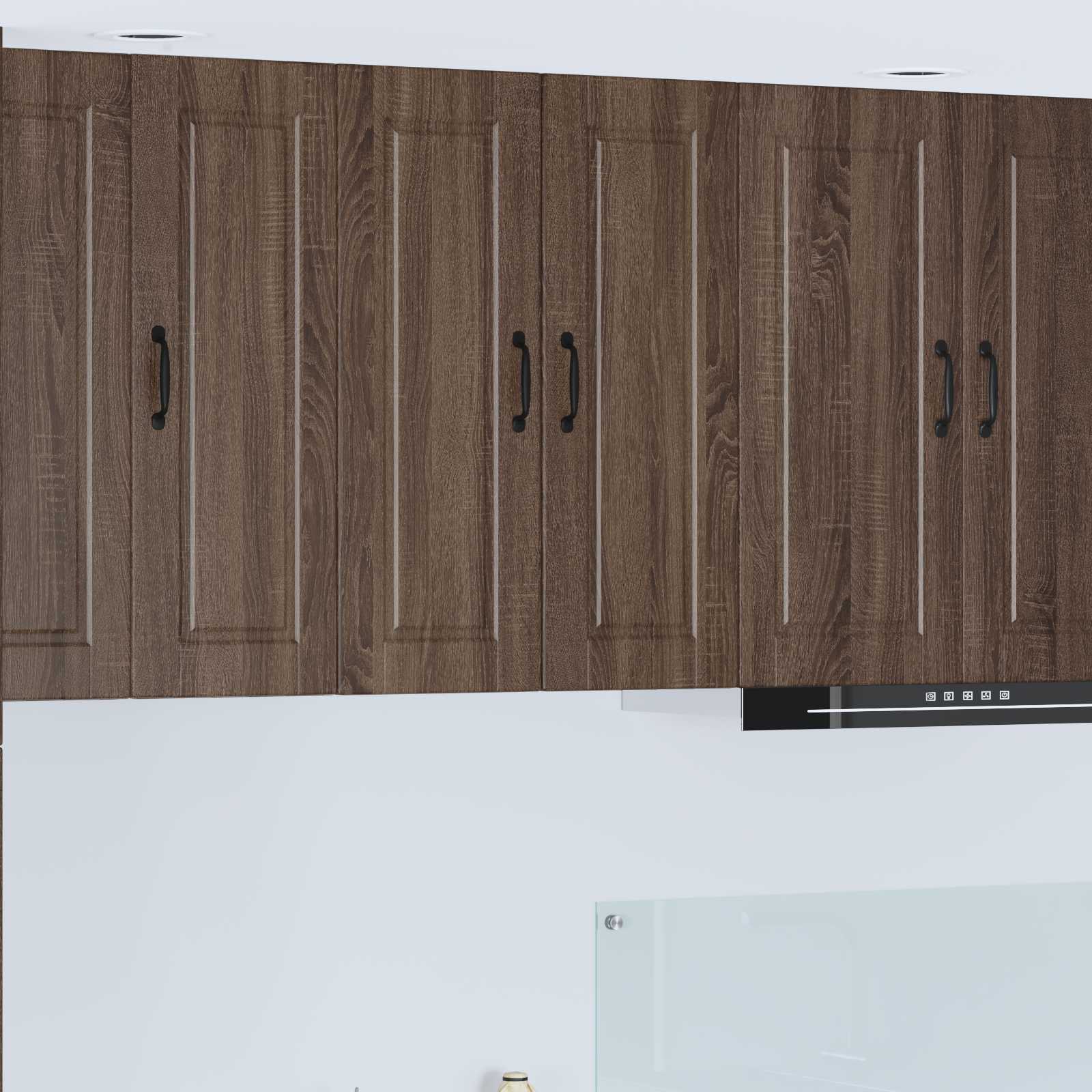 Armadietto a muro PORTO Rovere Marrone 60 x 31 x 80 cm | homemem39