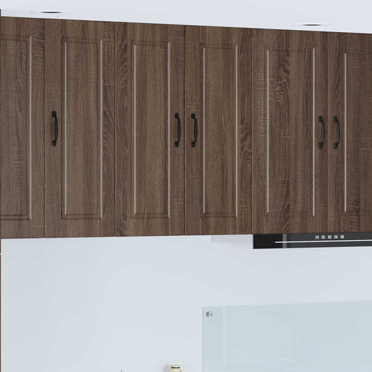 Armadietto a muro PORTO Rovere Marrone 60 x 31 x 80 cm | homemem39