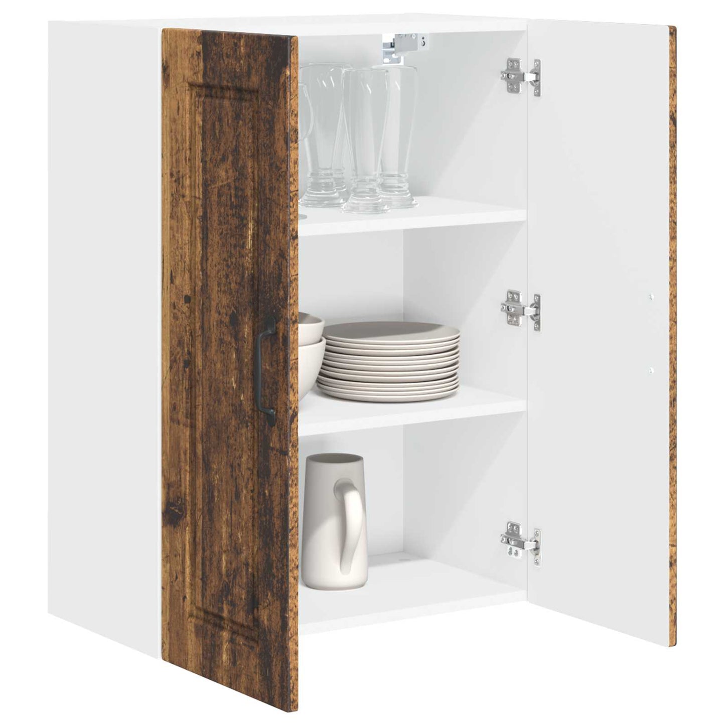 Armadietto a muro PORTO Legno vecchio 60 x 31 x 80 cm | homemem39