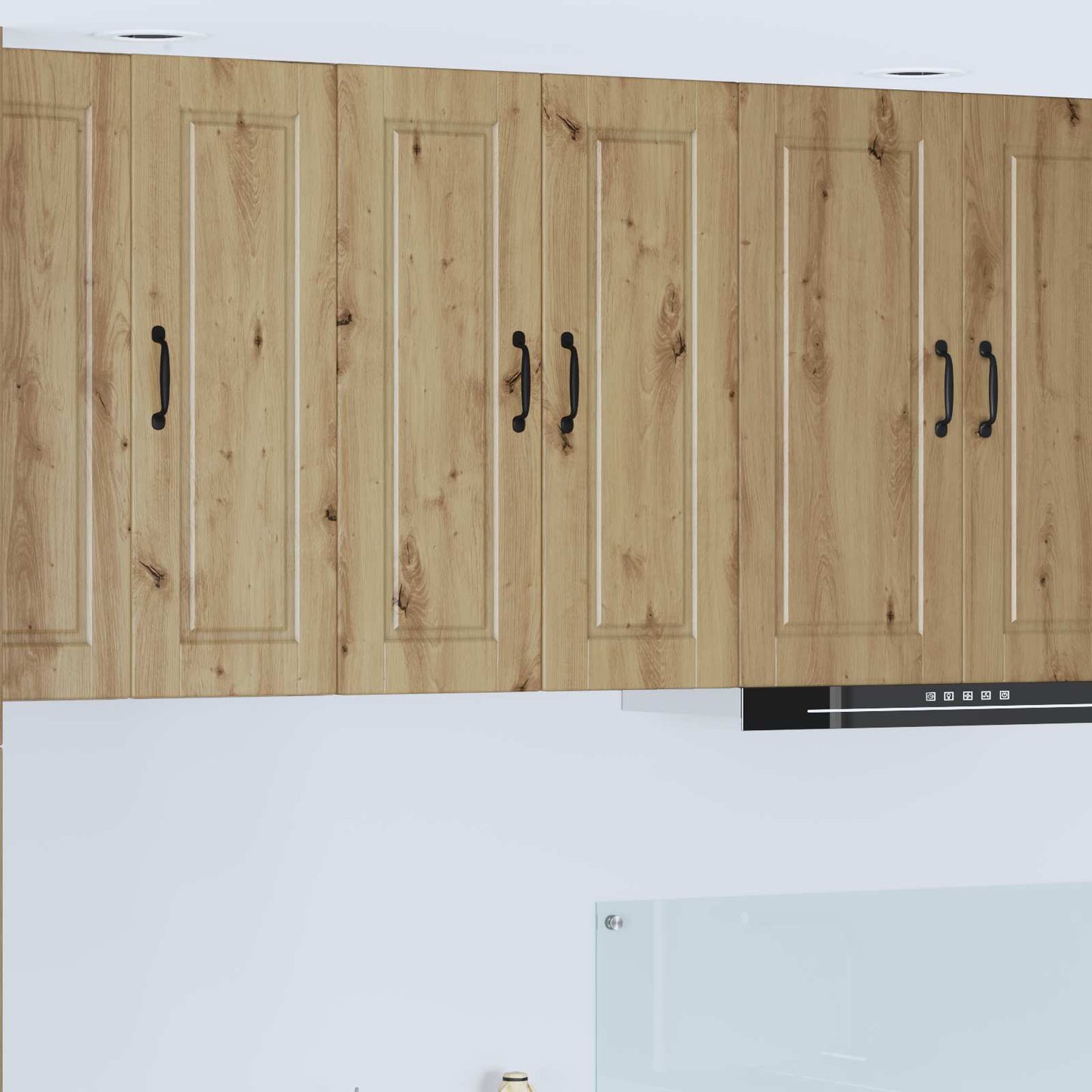 Armadietto a muro PORTO Rovere artigianale 60 x 31 x 80 cm | homemem39