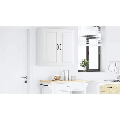 Armadietto a muro PORTO Bianco 80 x 31 x 80 cm | homemem39