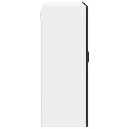 Armadietto a muro PORTO Nero 80 x 31 x 80 cm Legno multistrato | homemem39