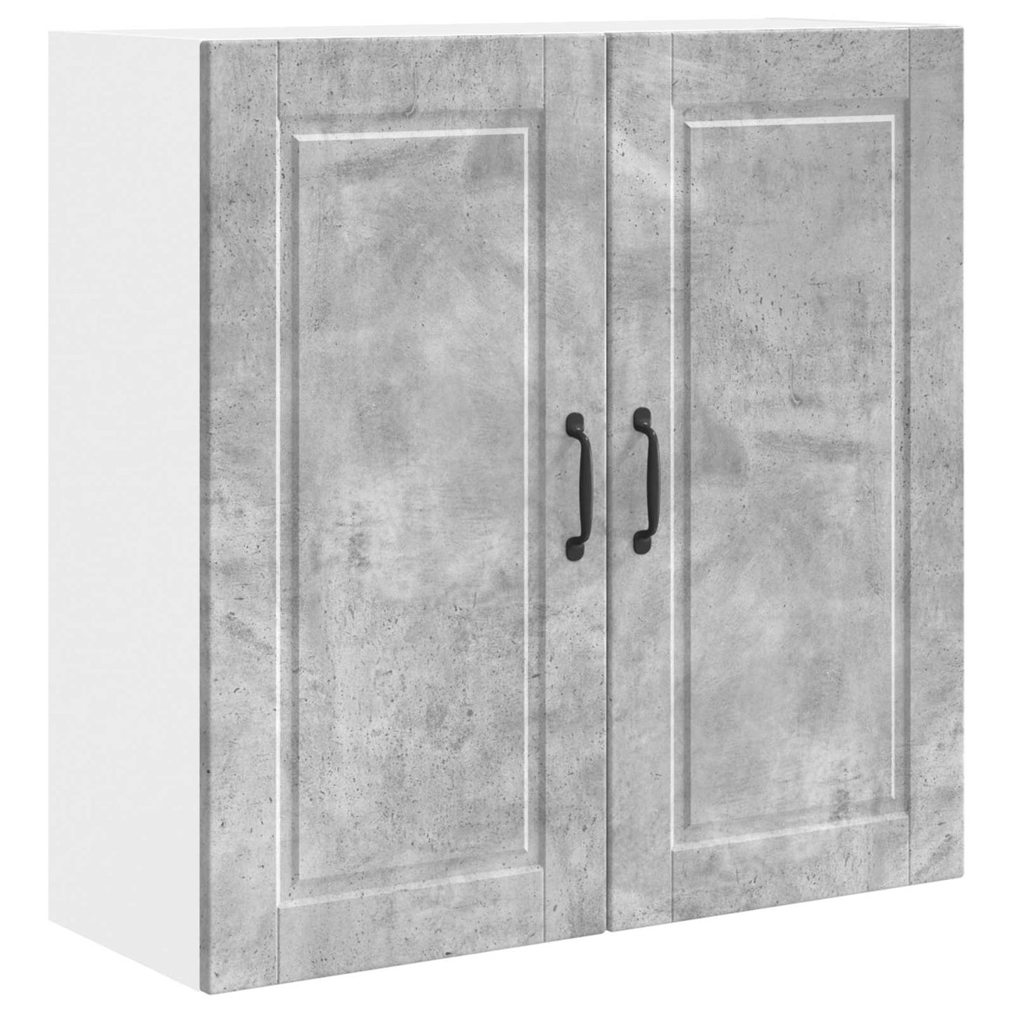 Armadietto a muro PORTO Grigio cemento 80 x 31 x 80 cm | homemem39