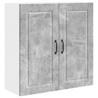 Armadietto a muro PORTO Grigio cemento 80 x 31 x 80 cm | homemem39
