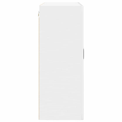 Armadietto a muro PORTO Bianco Lucido 80 x 31 x 80 cm | homemem39