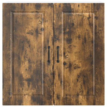 Armadietto a muro PORTO Rovere fumé 80 x 31 x 80 cm | homemem39