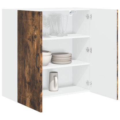 Armadietto a muro PORTO Rovere fumé 80 x 31 x 80 cm | homemem39