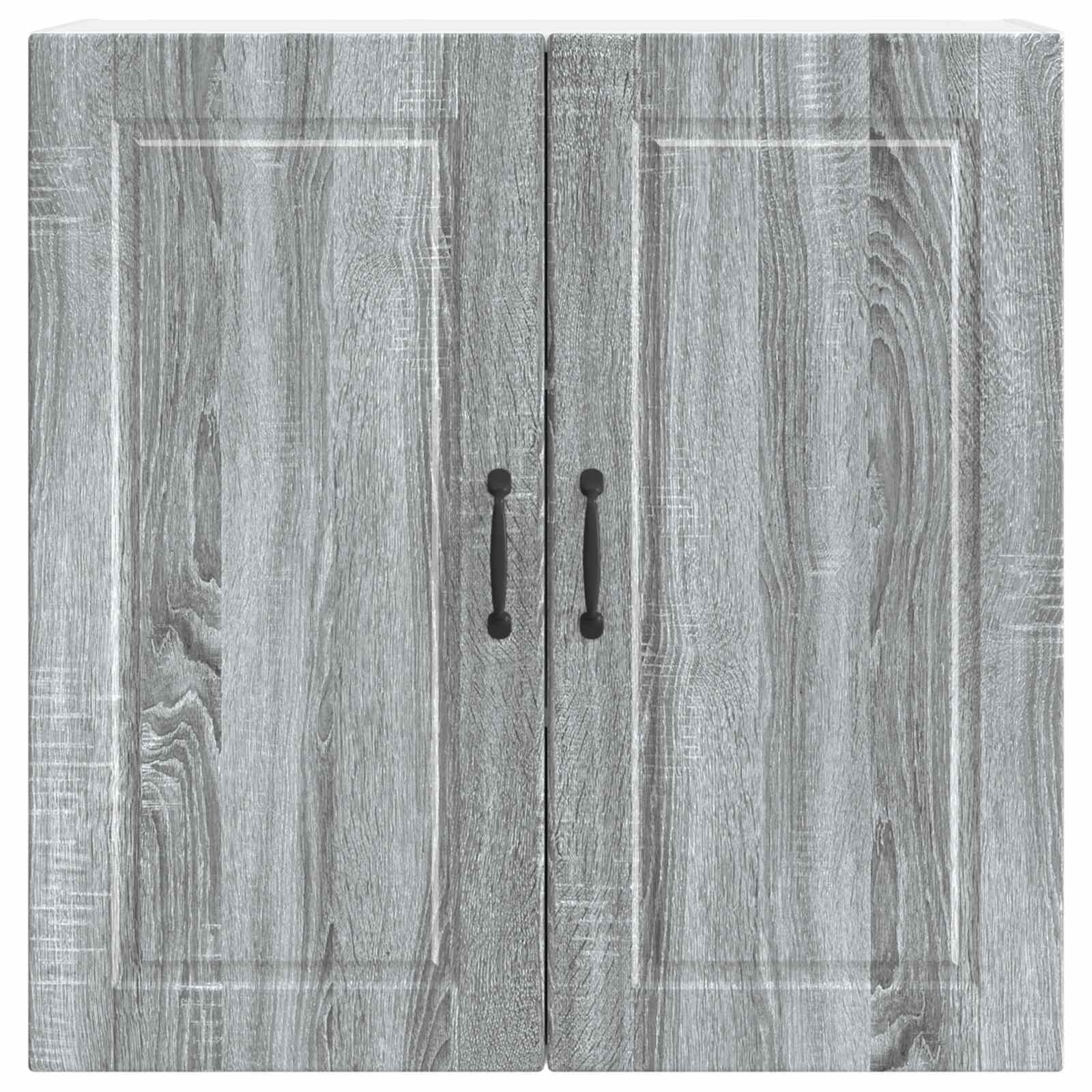 Armadietto a muro PORTO Grigio Sonoma 80 x 31 x 80 cm | homemem39