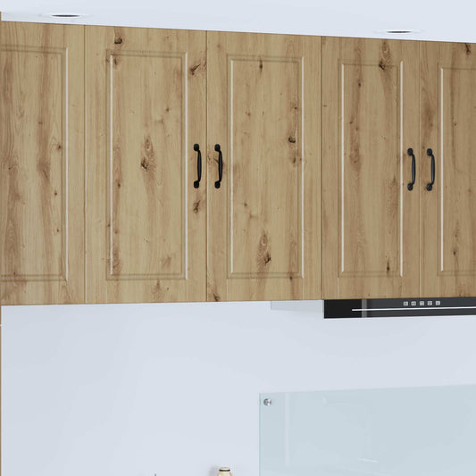 Armadietto a muro PORTO Rovere artigianale 80 x 31 x 80 cm | homemem39