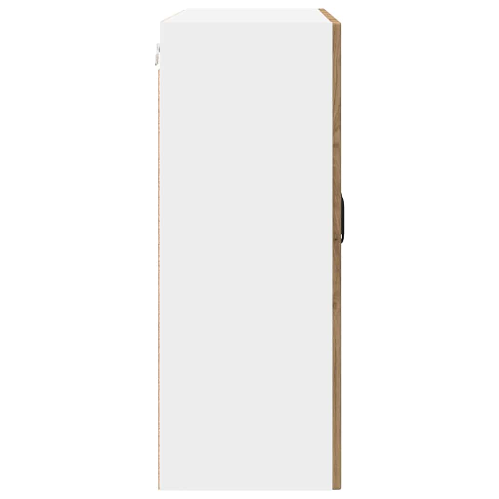 Mobile in vetro da parete PORTO Rovere artigianale | homemem39