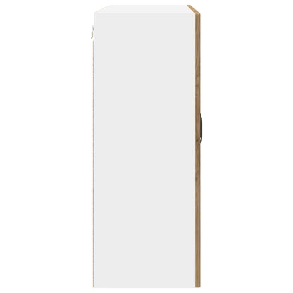 Mobile in vetro da parete PORTO Rovere artigianale | homemem39