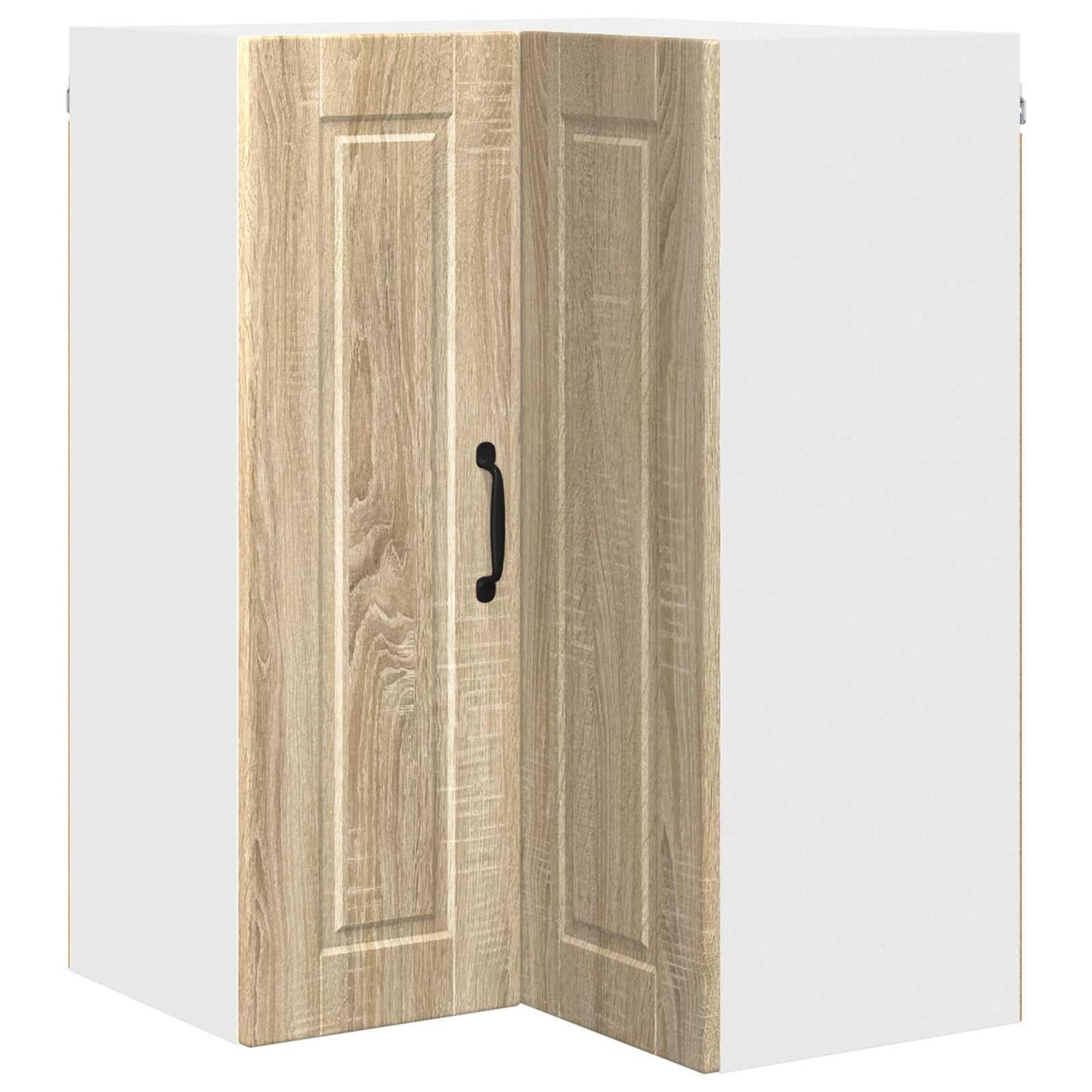 Mobile angolare per parete PORTO Rovere Sonoma 57 x 57 x 80 cm | homemem39
