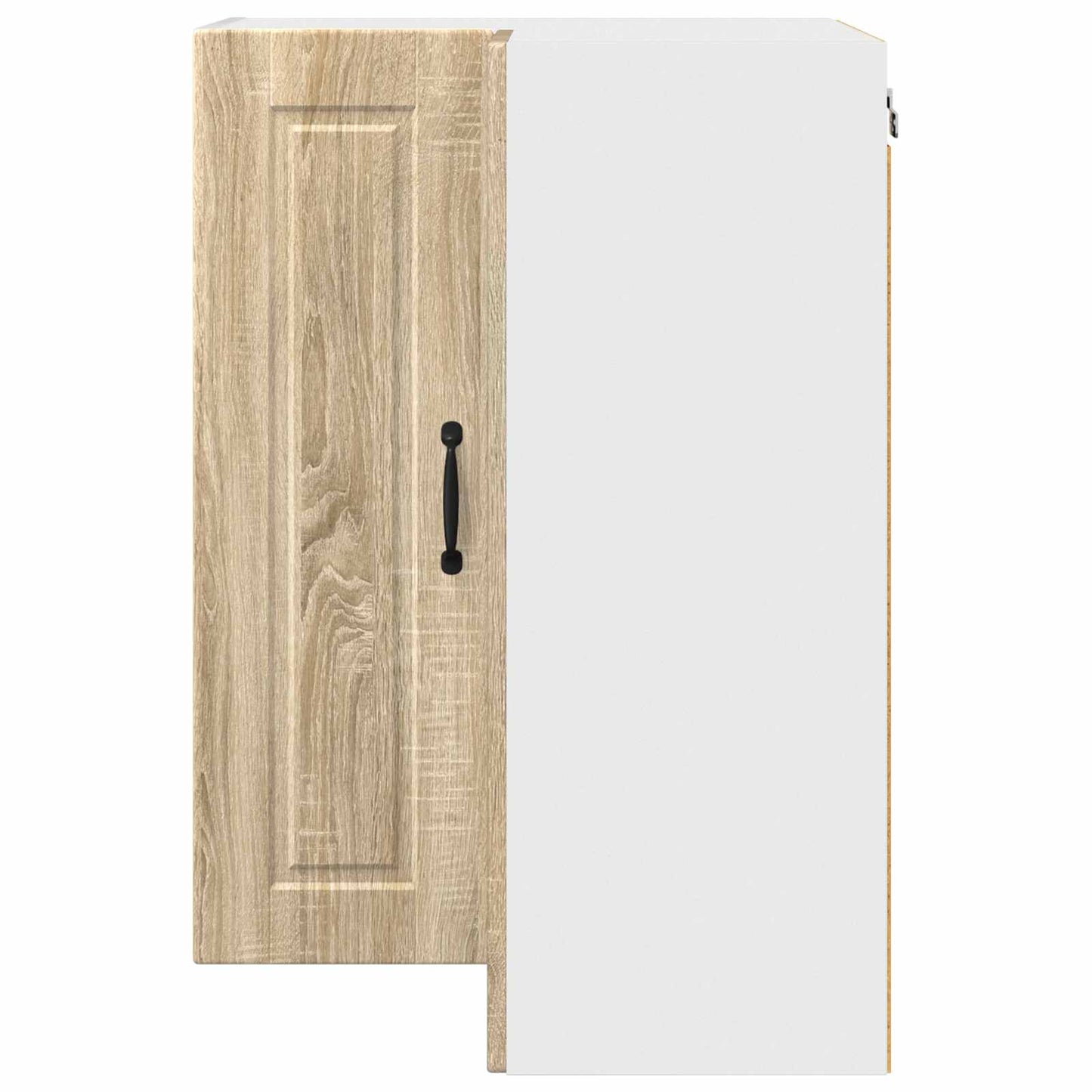 Mobile angolare per parete PORTO Rovere Sonoma 57 x 57 x 80 cm | homemem39