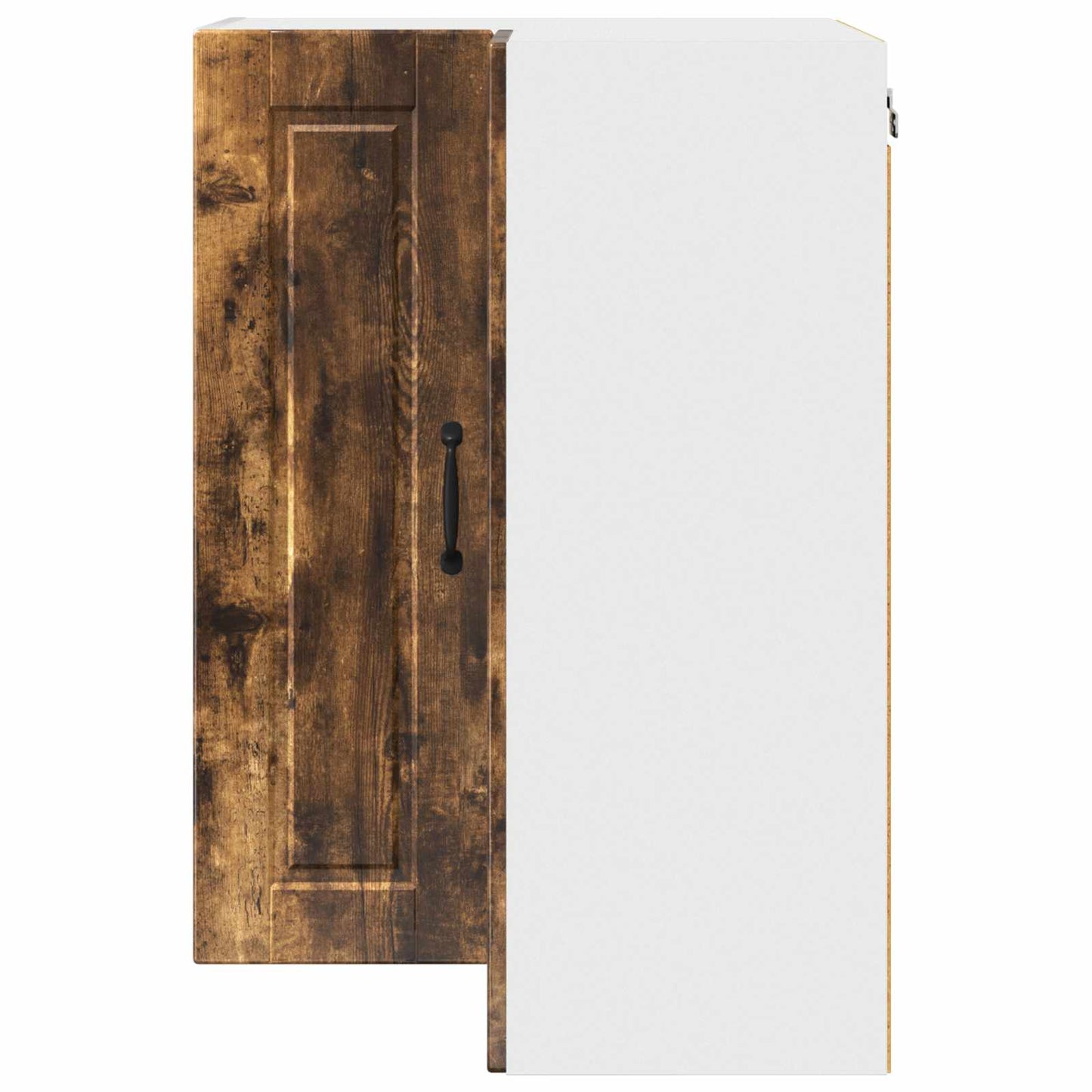 Mobile angolare per parete PORTO Rovere fumé 57 x 57 x 80 cm | homemem39