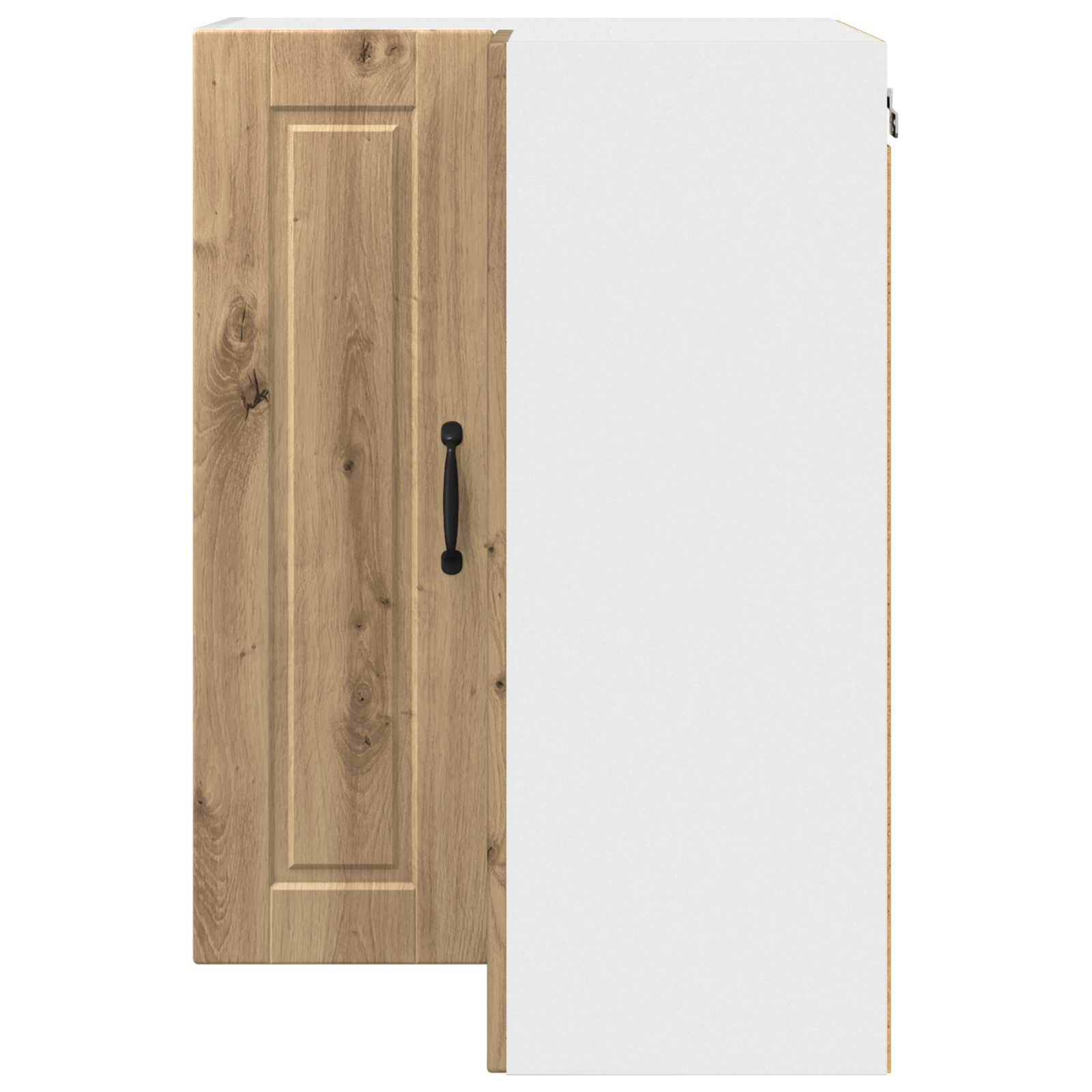Mobile angolare per parete PORTO Rovere artigianale | homemem39