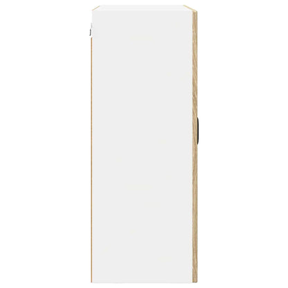 Mobile in vetro da parete PORTO Rovere Sonoma 60 x 31 x 80 cm | homemem39