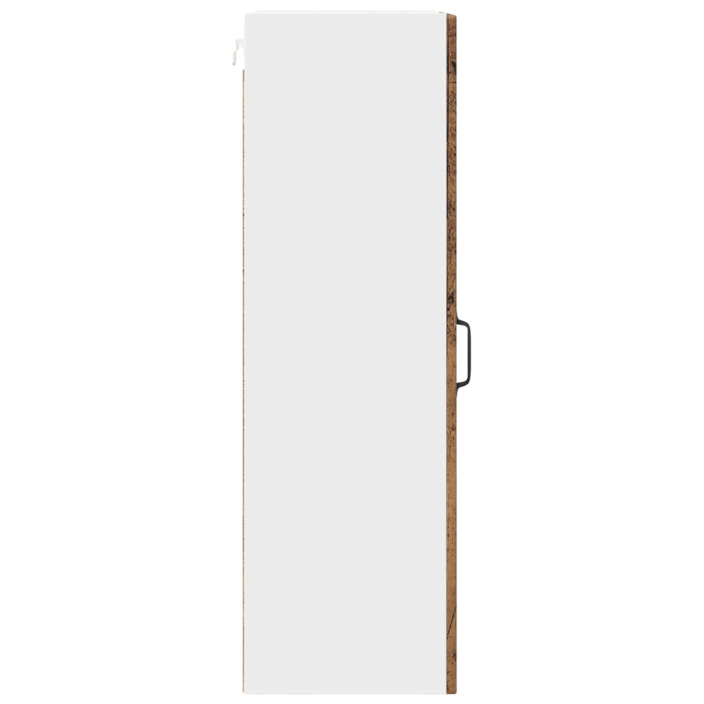 Mobile in vetro da parete PORTO Legno vecchio 40 x 31 x 100 cm
