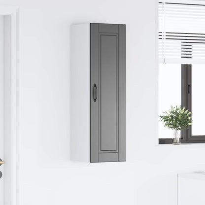 Armadietto a muro PORTO Nero 30 x 31 x 100 cm Legno multistrato | homemem39