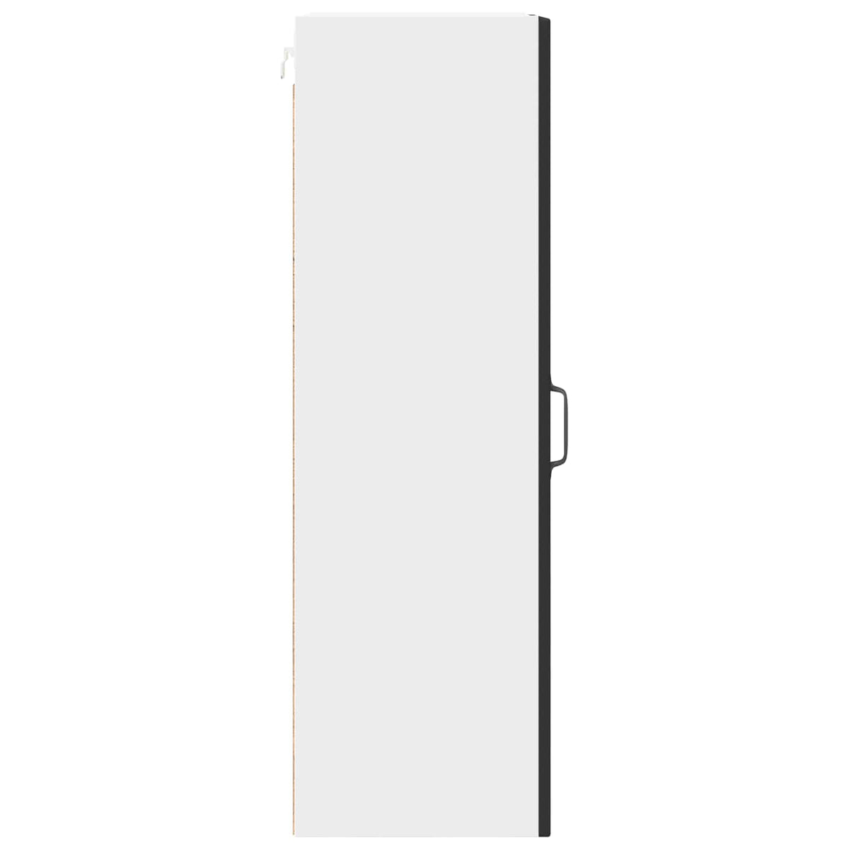 Armadietto a muro PORTO Nero 30 x 31 x 100 cm - homemem39