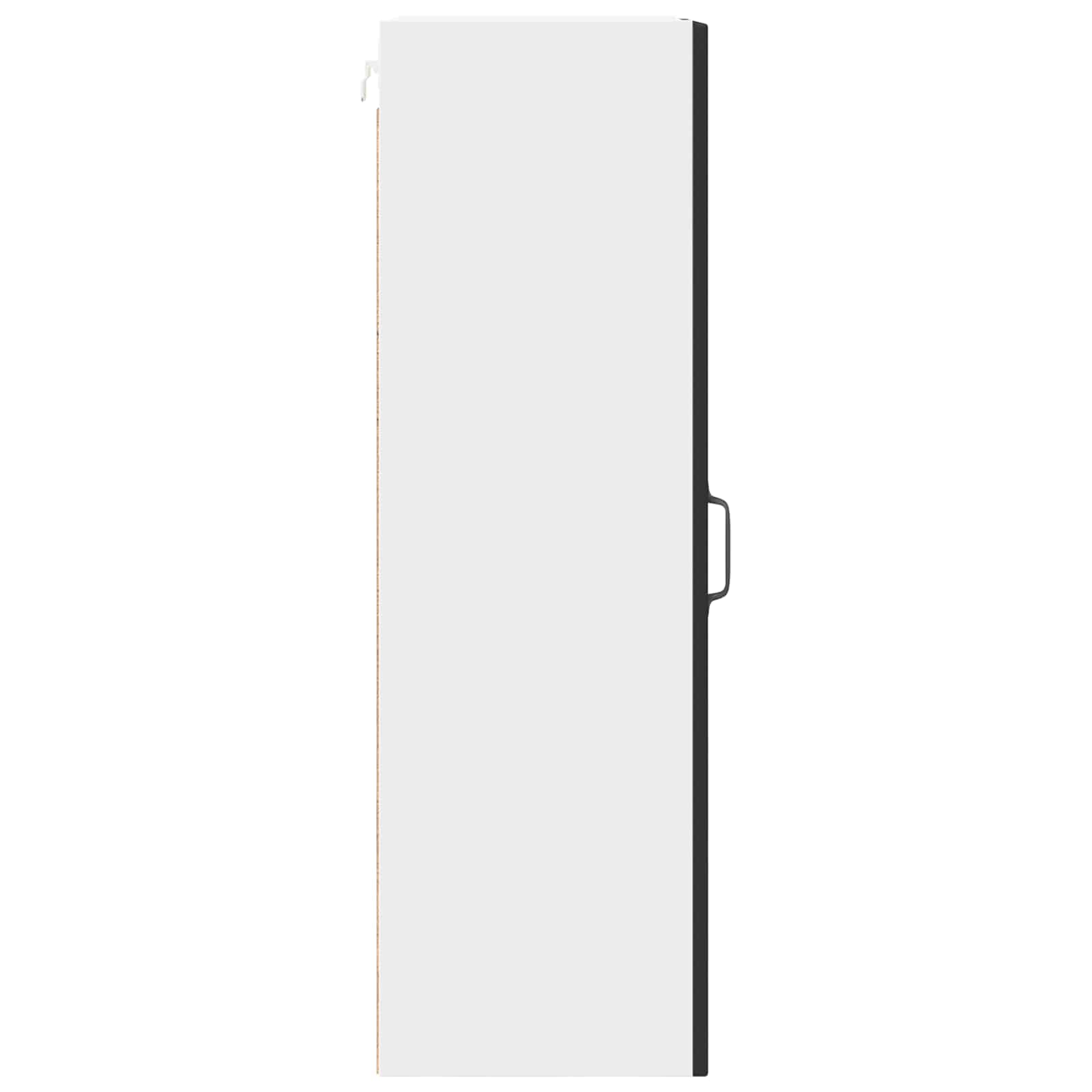 Armadietto a muro PORTO Nero 30 x 31 x 100 cm - homemem39