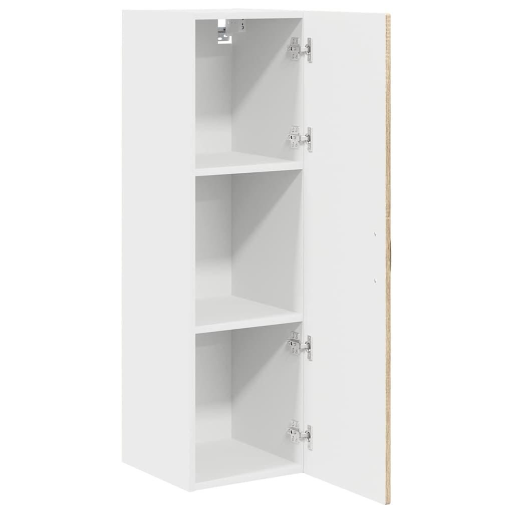 Armadietto a muro PORTO Rovere Sonoma 30 x 31 x 100 cm | homemem39