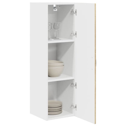 Armadietto a muro PORTO Rovere Sonoma 30 x 31 x 100 cm | homemem39