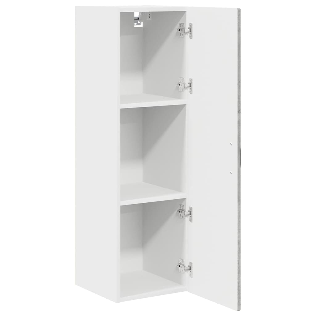Armadietto a muro PORTO Grigio cemento 30 x 31 x 100 cm | homemem39
