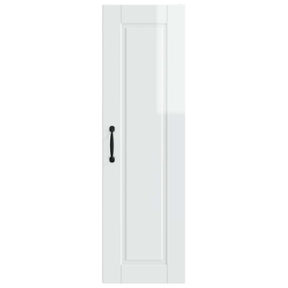 Armadietto a muro PORTO Bianco Lucido 30 x 31 x 100 cm | homemem39