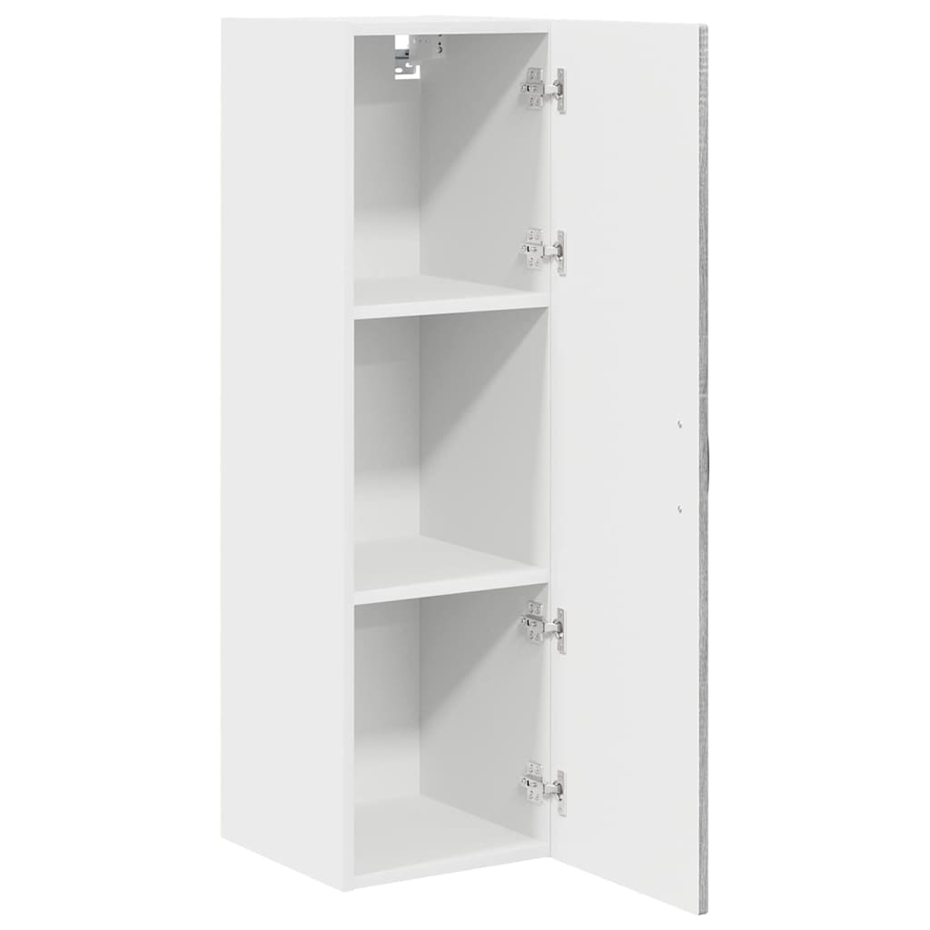 Armadietto a muro PORTO Grigio Sonoma 30 x 31 x 100 cm | homemem39