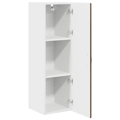 Armadietto a muro PORTO Rovere Marrone 30 x 31 x 100 cm | homemem39
