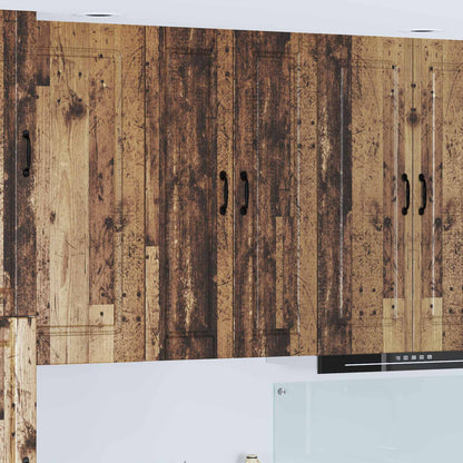 Armadietto a muro PORTO Legno vecchio 30 x 31 x 100 cm | homemem39