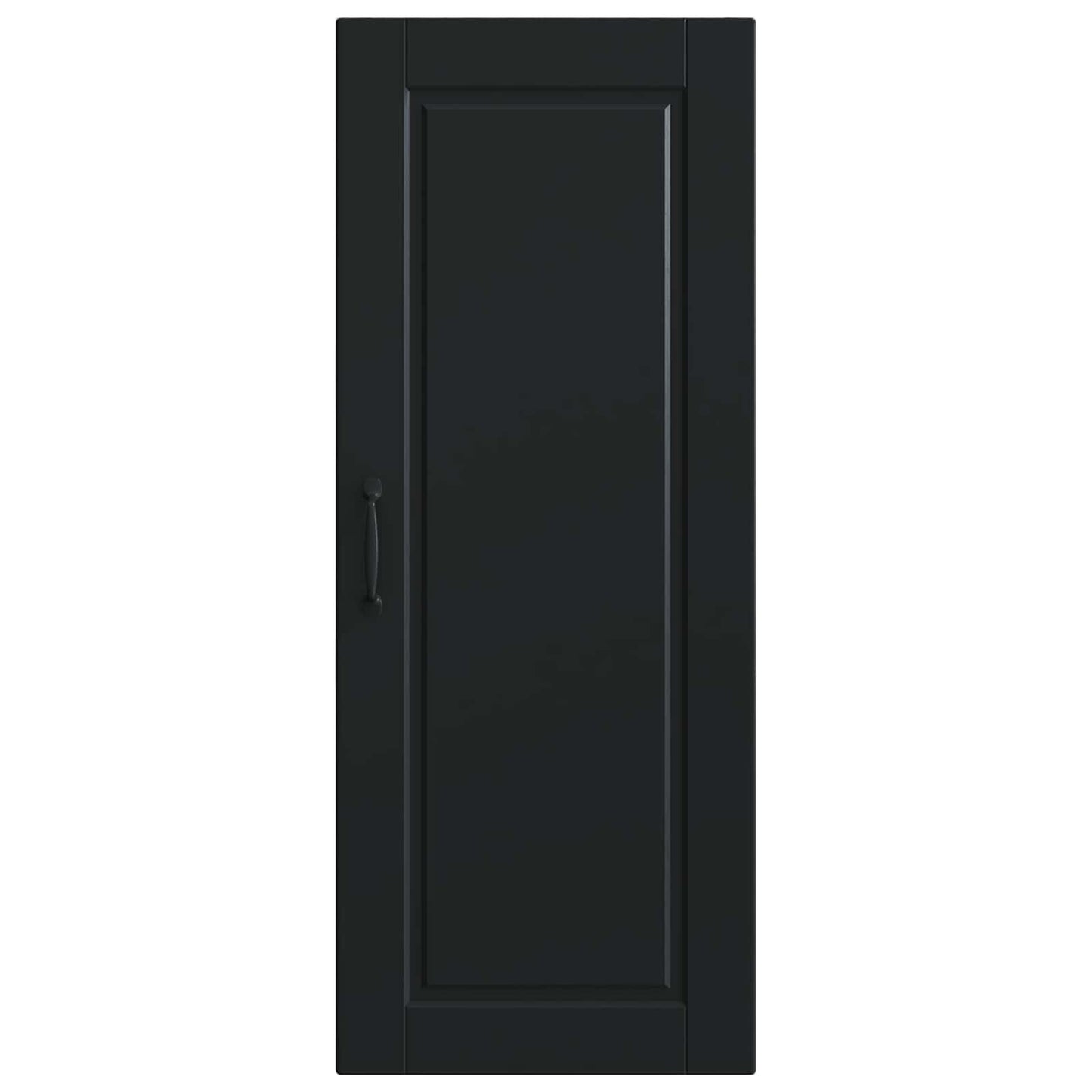 Armadietto a muro PORTO Nero 40 x 31 x 100 cm Legno multistrato | homemem39