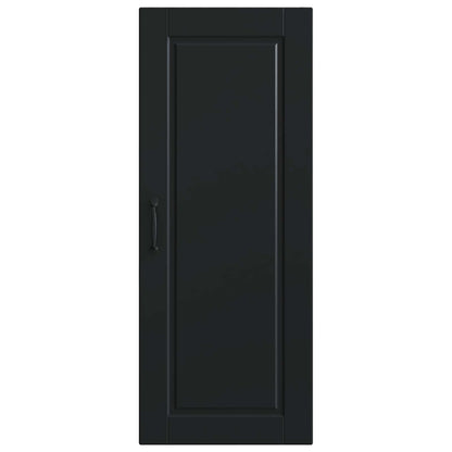 Armadietto a muro PORTO Nero 40 x 31 x 100 cm Legno multistrato | homemem39