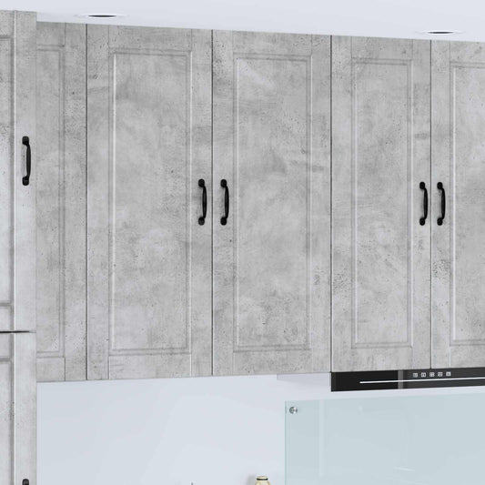 Armadietto a muro PORTO Grigio cemento 40 x 31 x 100 cm | homemem39