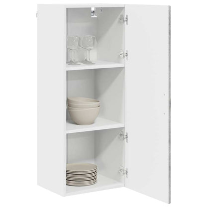 Armadietto a muro PORTO Grigio cemento 40 x 31 x 100 cm | homemem39